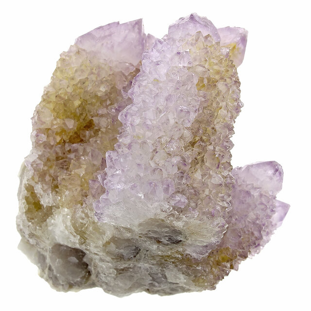 Cactus or spirit quartz with amethyst
