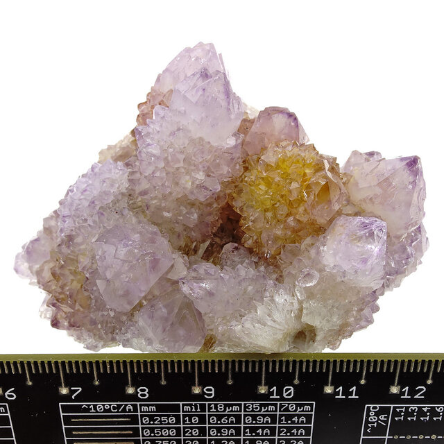 Cactus or spirit quartz with amethyst