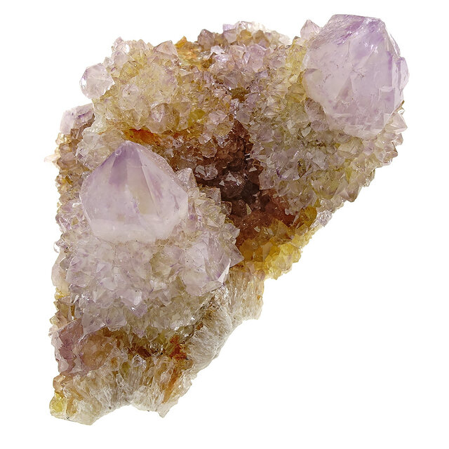 Cactus or spirit quartz with amethyst