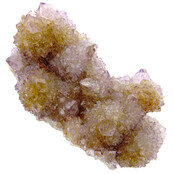 Kaktus oder Spirituosenquarz mit Amethyst