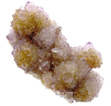Cactus or spirit quartz with amethyst