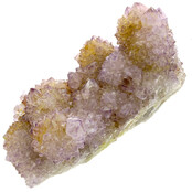 Kaktus oder Spirituosenquarz mit Amethyst