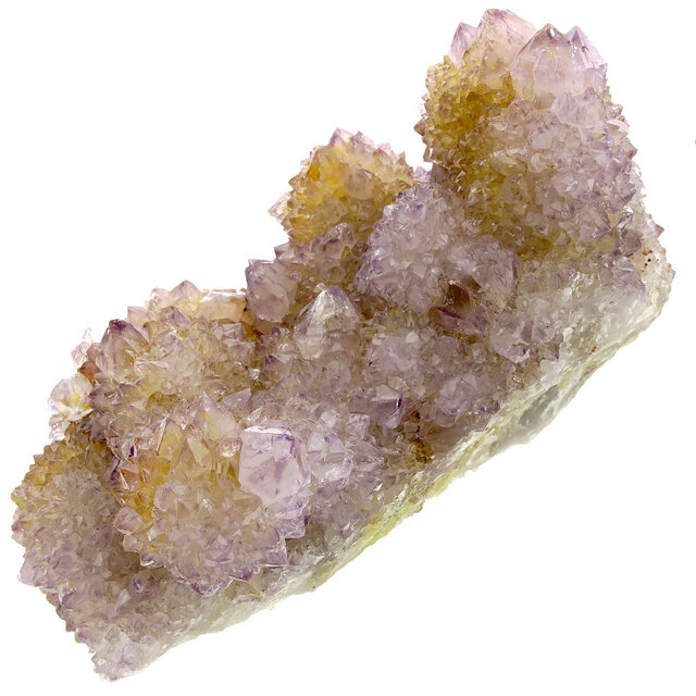 Kaktus oder Spirituosenquarz mit Amethyst