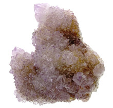Kaktus oder Spirituosenquarz mit Amethyst
