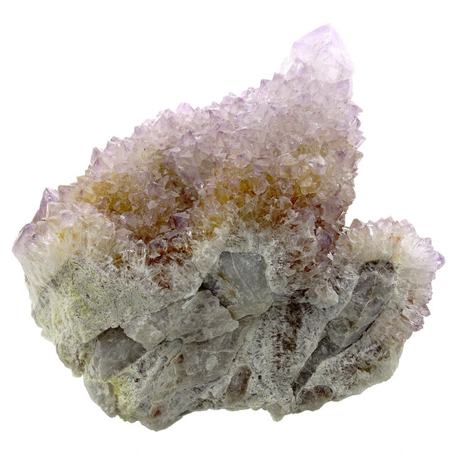 Cactus or spirit quartz with amethyst