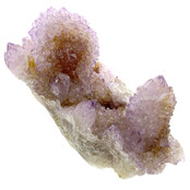 Cactus or spirit quartz with amethyst