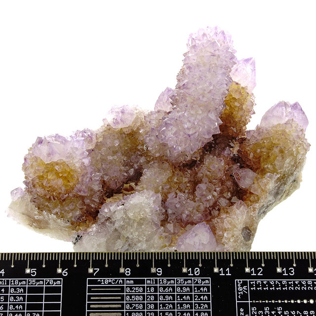 Cactus or spirit quartz with amethyst