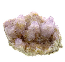 Cactus or spirit quartz with amethyst