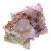 Kaktus oder Spirituosenquarz mit Amethyst
