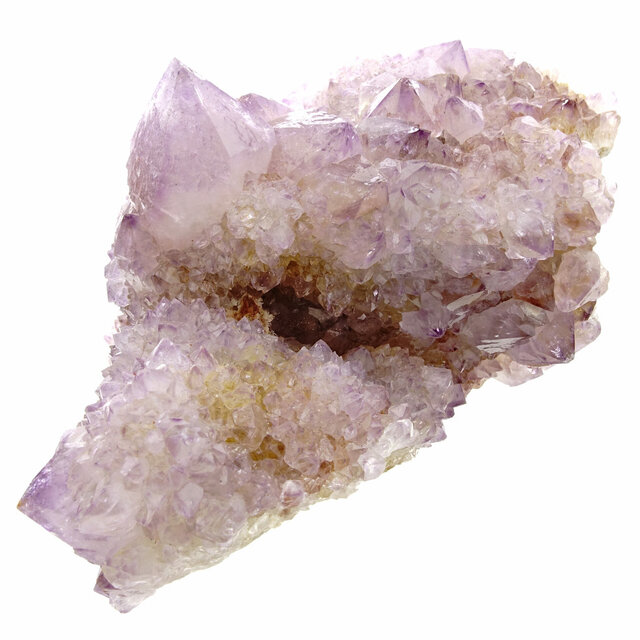 Kaktus oder Spirituosenquarz mit Amethyst