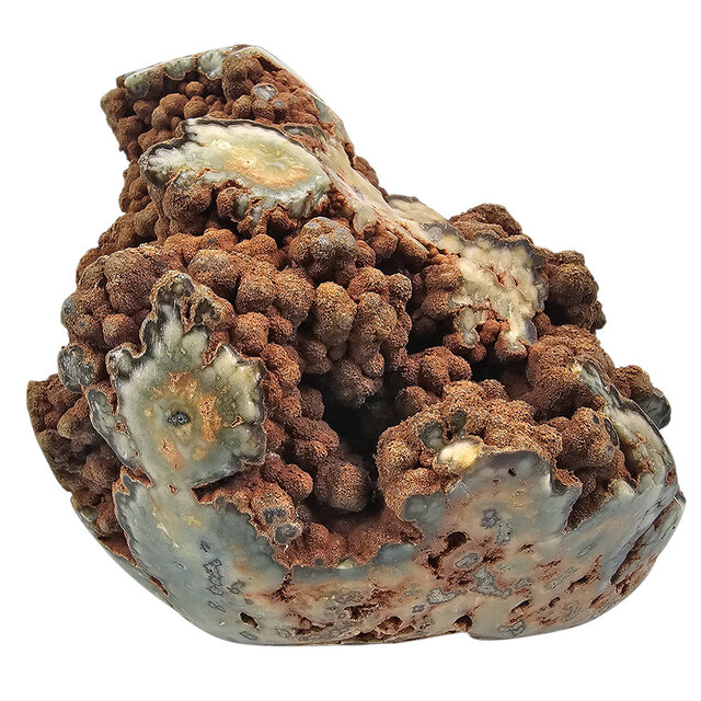 Wunderschöner Chalcedon-Cluster von 2 kg aus Uruguay