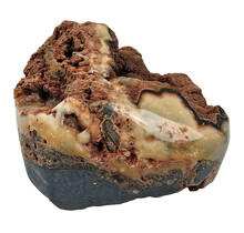 Beautiful cluster of 2 kg chalcedony from Uruguay