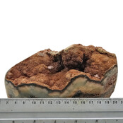 Beautiful cluster of 2 kg chalcedony from Uruguay