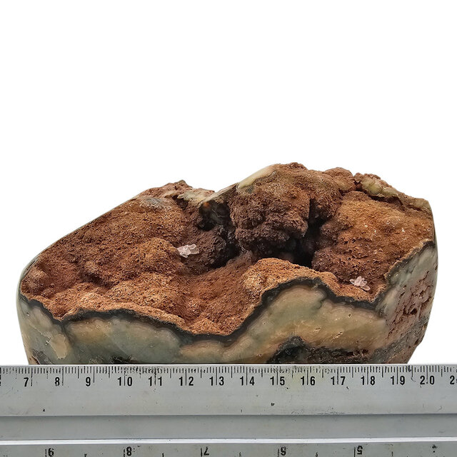 Beautiful cluster of 2 kg chalcedony from Uruguay