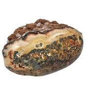 Wunderschöner Chalcedon-Cluster von 2 kg aus Uruguay