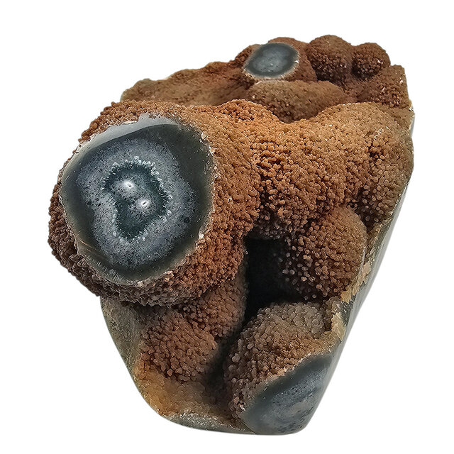 Beautiful cluster of 2,9 kg chalcedony from Uruguay