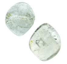 Getrommelter blauer Topas