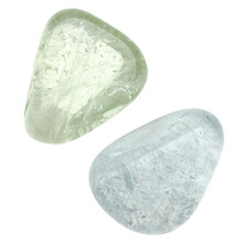 Blauwe topaas 2 stuks