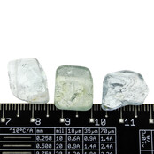 Blauwe topaas getrommeld