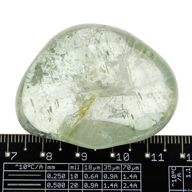 Blauwe topaas getrommeld