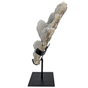 Amethyst rose, chalcedony and amethyst from Uruguay 25 cm hoog