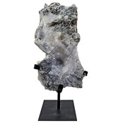 Amethyst rose, chalcedony and amethyst from Uruguay 32 cm hoog