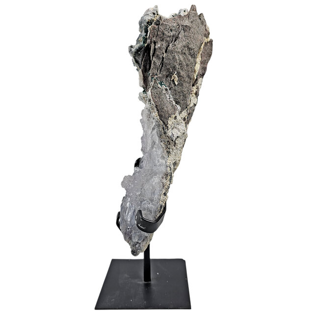 Amethystrose, Chalcedon und Amethyst aus Uruguay 32 cm hoog