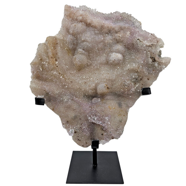 Amethyst rose, chalcedony and amethyst from Uruguay 32 cm hoog
