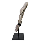 Amethistroos, chalcedoon en amethist uit Uruguay 32 cm hoog