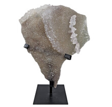 Amethyst rose, chalcedony and amethyst from Uruguay 30 cm hoog