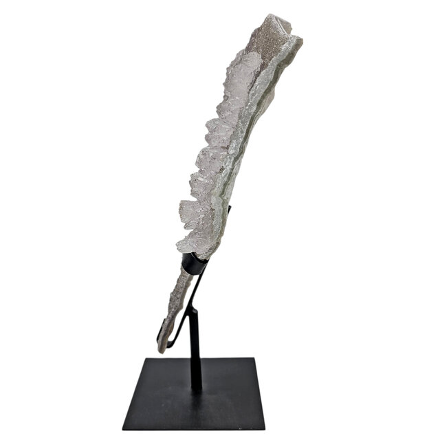 Amethistroos, chalcedoon en amethist uit Uruguay 30 cm hoog