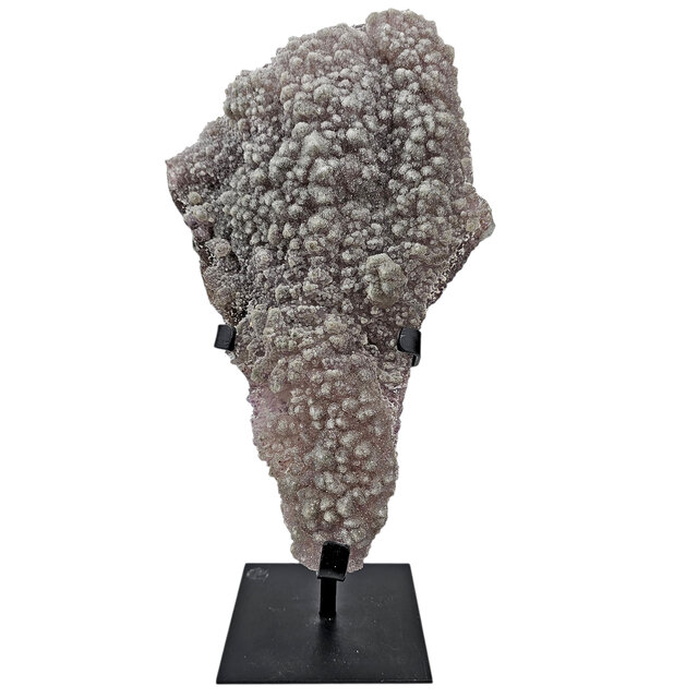 Amethystrose, Chalcedon und Amethyst aus Uruguay 32 cm hoog