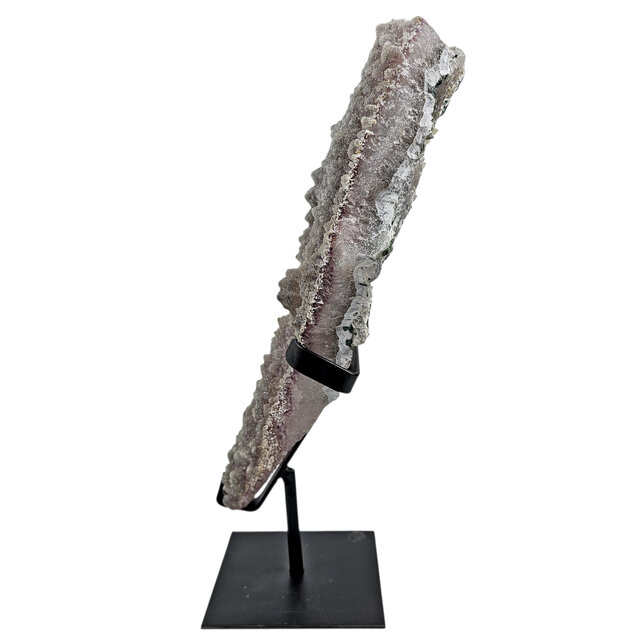 Amethystrose, Chalcedon und Amethyst aus Uruguay 32 cm hoog