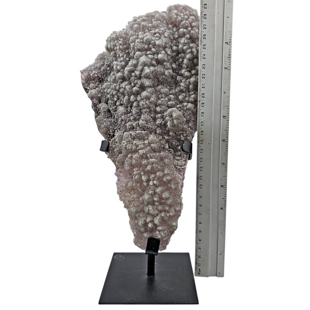 Amethyst rose, chalcedony and amethyst from Uruguay 32 cm hoog