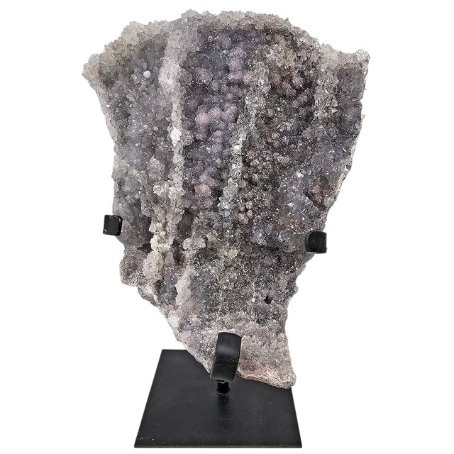 Amethyst rose, chalcedony and amethyst from Uruguay 26 cm hoog