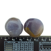 Beautiful purple tumbled stones from Indonesia