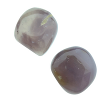 Beautiful purple tumbled stones from Indonesia