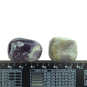 Beautiful purple tumbled stones from Indonesia