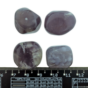 Beautiful purple tumbled stones from Indonesia