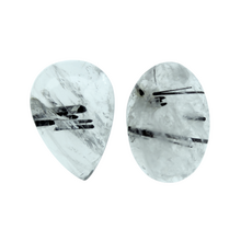 Tourmaline quartz 2 pieces