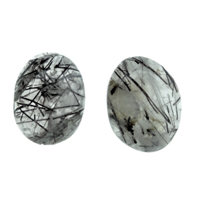 Tourmaline quartz 2 pieces