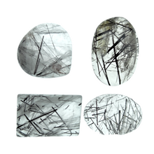 Tourmaline quartz 4 pieces