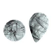 Tourmaline quartz 2 pieces