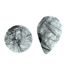 Tourmaline quartz 2 pieces