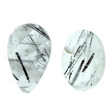 Tourmaline quartz 2 pieces