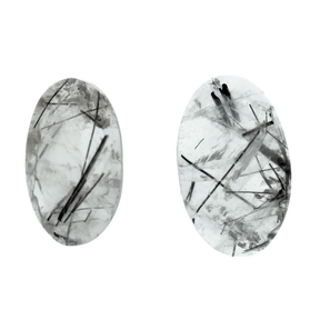 Tourmaline quartz 2 pieces