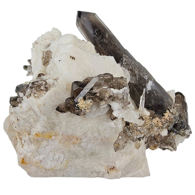 Rauchquarz vom Berg Malosa, Zomba, Malawi