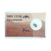 Stone from Mars, arrived on Earth as a meteorite