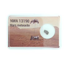 Stone from Mars, arrived on Earth as a meteorite