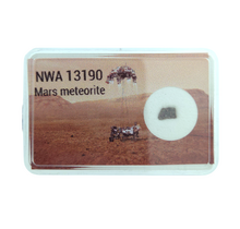 Stein vom Mars kamen durch einen Meteoriten auf der Erde